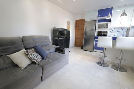 Sala de apartamento à venda com 2 quartos, 100m² em Vila Metalúrgica, Santo André