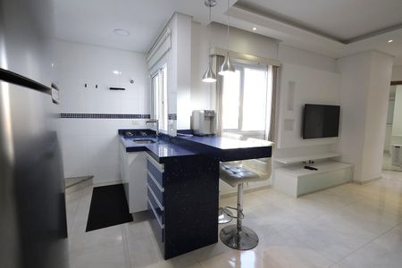 Cozinha de apartamento à venda com 2 quartos, 100m² em Vila Metalúrgica, Santo André