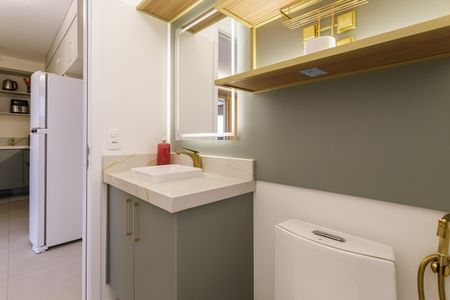 Apartamento para alugar com 38m², 2 quartos e sem vaga Apartamento para alugar com 38m², 2 quartos e sem vagaBanheiro