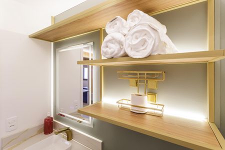 Apartamento para alugar com 38m², 2 quartos e sem vaga Apartamento para alugar com 38m², 2 quartos e sem vagaBanheiro