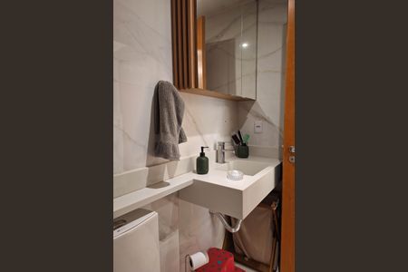 Apartamento para alugar com 120m², 4 quartos e 2 vagasBanheiro da Suíte 1