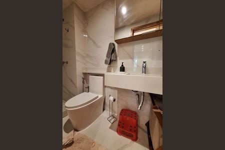 Apartamento para alugar com 120m², 4 quartos e 2 vagasBanheiro da Suíte 1