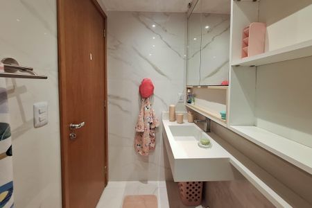 Apartamento para alugar com 120m², 4 quartos e 2 vagasBanheiro da Suíte 2