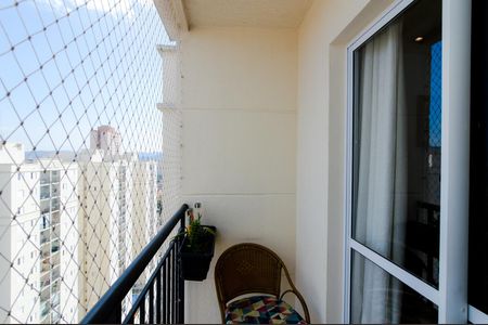 Varanda da Sala de apartamento à venda com 2 quartos, 53m² em Vila Paulista, Guarulhos