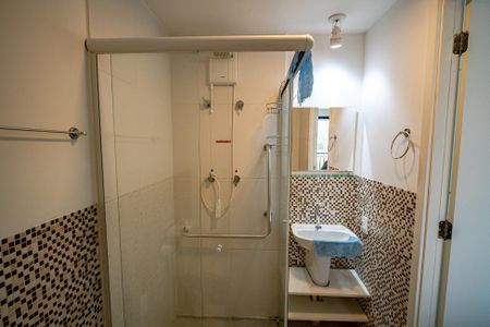 Studio para alugar com 26m², 1 quarto e sem vaga Studio para alugar com 26m², 1 quarto e sem vagaBanheiro