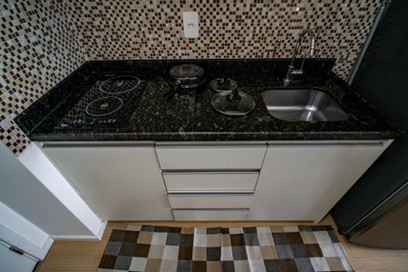 Studio para alugar com 26m², 1 quarto e sem vaga Studio para alugar com 26m², 1 quarto e sem vagaCozinha
