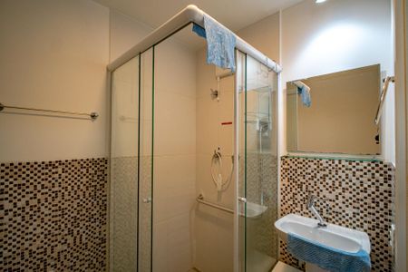 Studio para alugar com 26m², 1 quarto e sem vaga Studio para alugar com 26m², 1 quarto e sem vagaBanheiro
