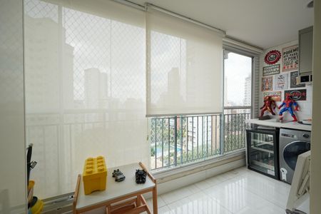 Varanda de apartamento à venda com 2 quartos, 57m² em Chácara Klabin, São Paulo