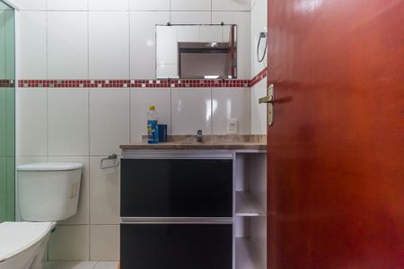 Banheiro da Suíte de casa para alugar com 2 quartos, 90m² em Vila Jundiai, Mogi das Cruzes