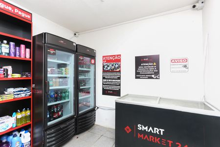 Apartamento para alugar com 46m², 2 quartos e 1 vaga Apartamento para alugar com 46m², 2 quartos e 1 vagaÁrea comum - Mercadinho
