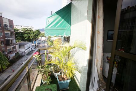 Varanda da Sala de apartamento à venda com 3 quartos, 92m² em Taquara, Rio de Janeiro