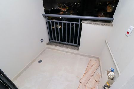 Varanda da Sala de kitnet/studio para alugar com 1 quarto, 28m² em Cidade Antônio Estêvão de Carvalho, São Paulo