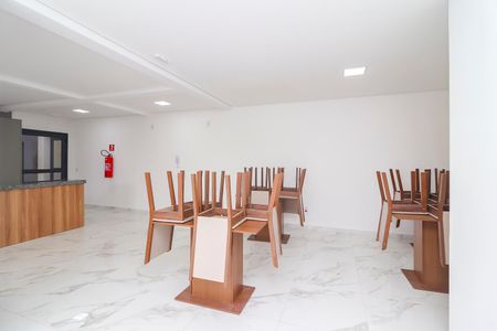 Studio para alugar com 28m², 1 quarto e sem vagaÁrea comum - Salão de festas