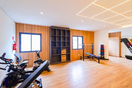 Studio para alugar com 28m², 1 quarto e sem vagaÁrea comum - Academia