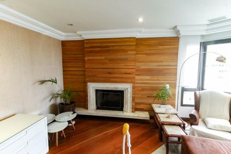 Apartamento à venda com 285m², 4 quartos e 4 vagasDetalhe - Sala 2 (Lareira)