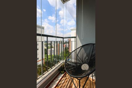Varanda da Sala de apartamento para alugar com 1 quarto, 36m² em Jardim Ampliacao, São Paulo