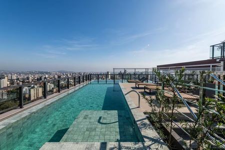 Apartamento para alugar com 31m², 1 quarto e 1 vaga Apartamento para alugar com 31m², 1 quarto e 1 vagaPiscina