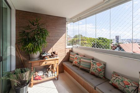 Apartamento à venda com 122m², 4 quartos e 3 vagasVaranda da sala