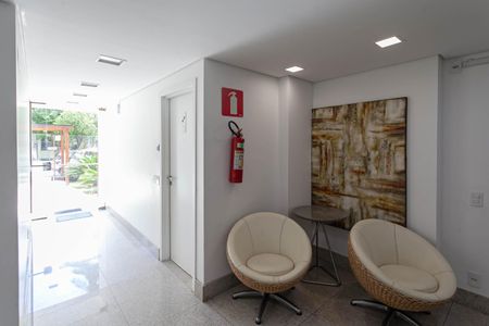 Apartamento à venda com 122m², 4 quartos e 3 vagasHall social