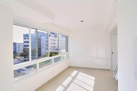 Sala de apartamento para alugar com 1 quarto, 95m² em São Lucas, Belo Horizonte