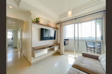 Sala de apartamento para alugar com 3 quartos, 74m² em Jaguaribe, Osasco