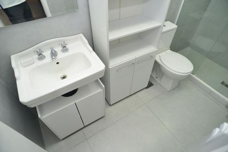 Apartamento à venda com 57m², 1 quarto e 1 vagaBanheiro