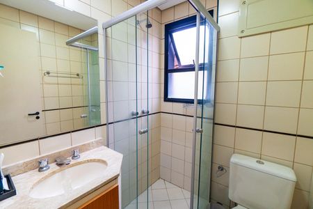 Banheiro de apartamento à venda com 1 quarto, 28m² em Vila Monte Alegre, São Paulo