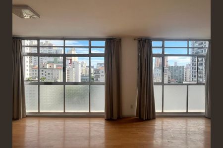 Sala de apartamento à venda com 3 quartos, 127m² em Higienópolis, São Paulo