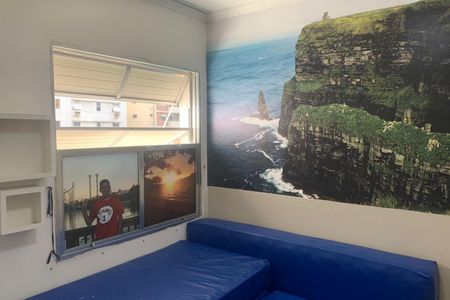 Suite  de apartamento para alugar com 1 quarto, 56m² em Boqueirão, Santos