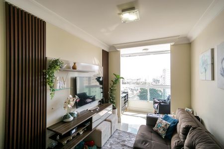 Apartamento à venda com 74m², 3 quartos e 2 vagasSala de estar