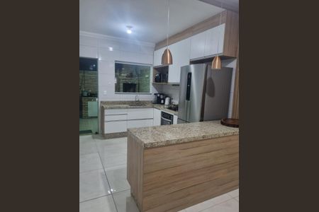 Cozinha de casa à venda com 3 quartos, 127m² em Jardim Maringa, São Paulo