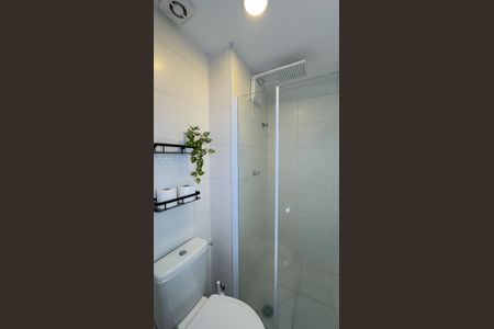 Apartamento para alugar com 29m², 1 quarto e sem vaga Apartamento para alugar com 29m², 1 quarto e sem vagaBanheiro da Suíte