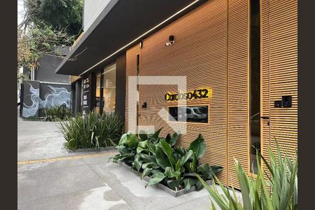 Apartamento para alugar com 30m², 1 quarto e sem vagaFachada e portaria