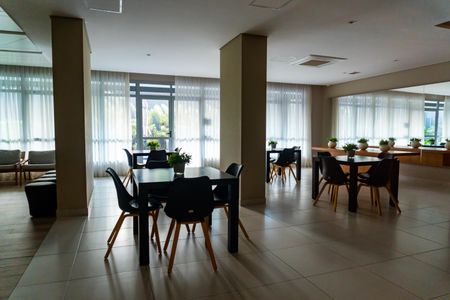 Apartamento para alugar com 49m², 1 quarto e 1 vaga Apartamento para alugar com 49m², 1 quarto e 1 vagaÁrea comum - Salão de festas