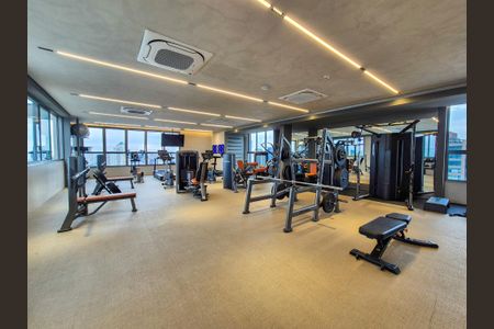 Apartamento para alugar com 32m², 1 quarto e sem vaga Apartamento para alugar com 32m², 1 quarto e sem vagaAcademia