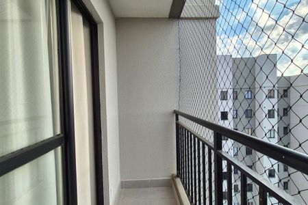 Varanda da Sala  de apartamento para alugar com 2 quartos, 45m² em Residencial Parque da Fazenda, Campinas