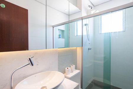 Apartamento para alugar com 110m², 2 quartos e 1 vagaBanheiro social 