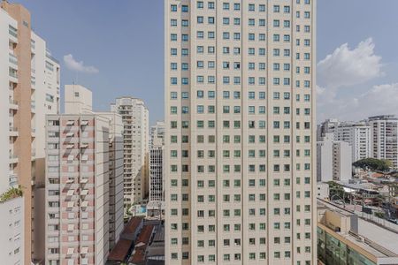 Vista da Suíte de apartamento para alugar com 1 quarto, 32m² em Pinheiros, São Paulo