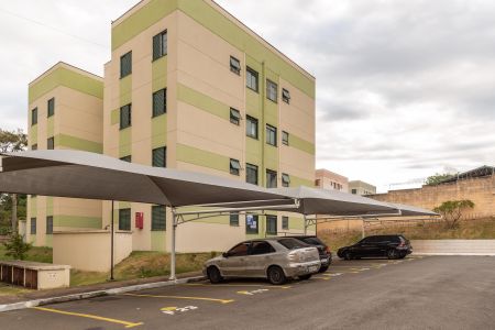 Apartamento à venda com 50m², 2 quartos e 1 vagaFachada do bloco