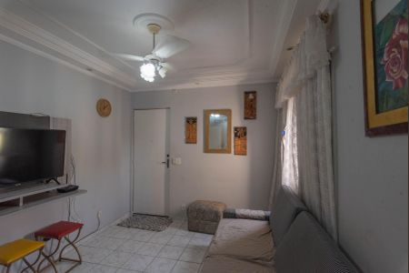 Sala de apartamento à venda com 2 quartos, 50m² em Jardim Nova Mercedes, Campinas