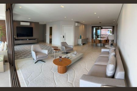 Sala  de apartamento à venda com 3 quartos, 278m² em Alphaville Empresarial, Barueri