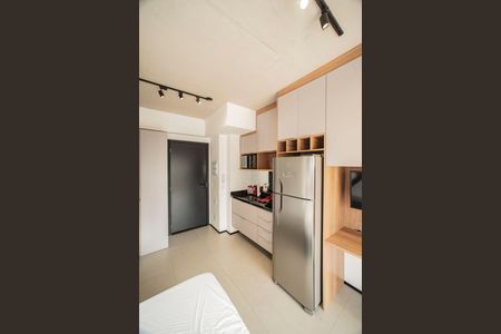 Studio para alugar com 21m², 1 quarto e sem vaga Studio para alugar com 21m², 1 quarto e sem vagaCozinha