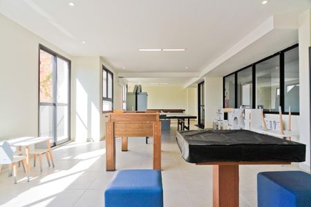 Apartamento à venda com 57m², 2 quartos e 1 vagaSalão de jogos