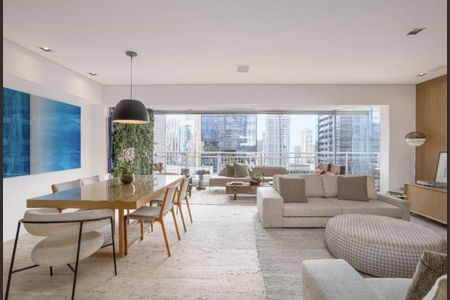 Sala  de apartamento à venda com 3 quartos, 169m² em Itaim Bibi, São Paulo