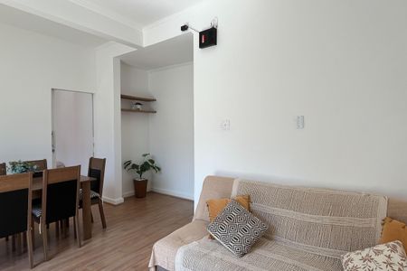 Sala de apartamento para alugar com 1 quarto, 58m² em José Menino, Santos