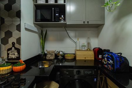 Cozinha de apartamento à venda com 2 quartos, 35m² em Água Branca, São Paulo