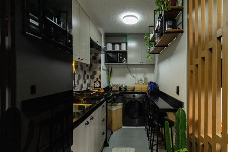 Cozinha de apartamento à venda com 2 quartos, 35m² em Água Branca, São Paulo