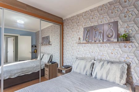 Quarto 1 - suíte  de apartamento para alugar com 2 quartos, 54m² em Centro, Diadema