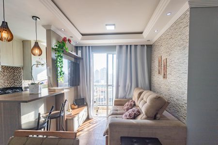 Sala  de apartamento para alugar com 2 quartos, 54m² em Centro, Diadema