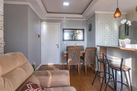 Sala  de apartamento para alugar com 2 quartos, 54m² em Centro, Diadema